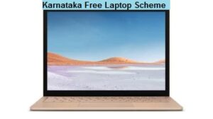karnataka free laptop scheme 2022 online registration