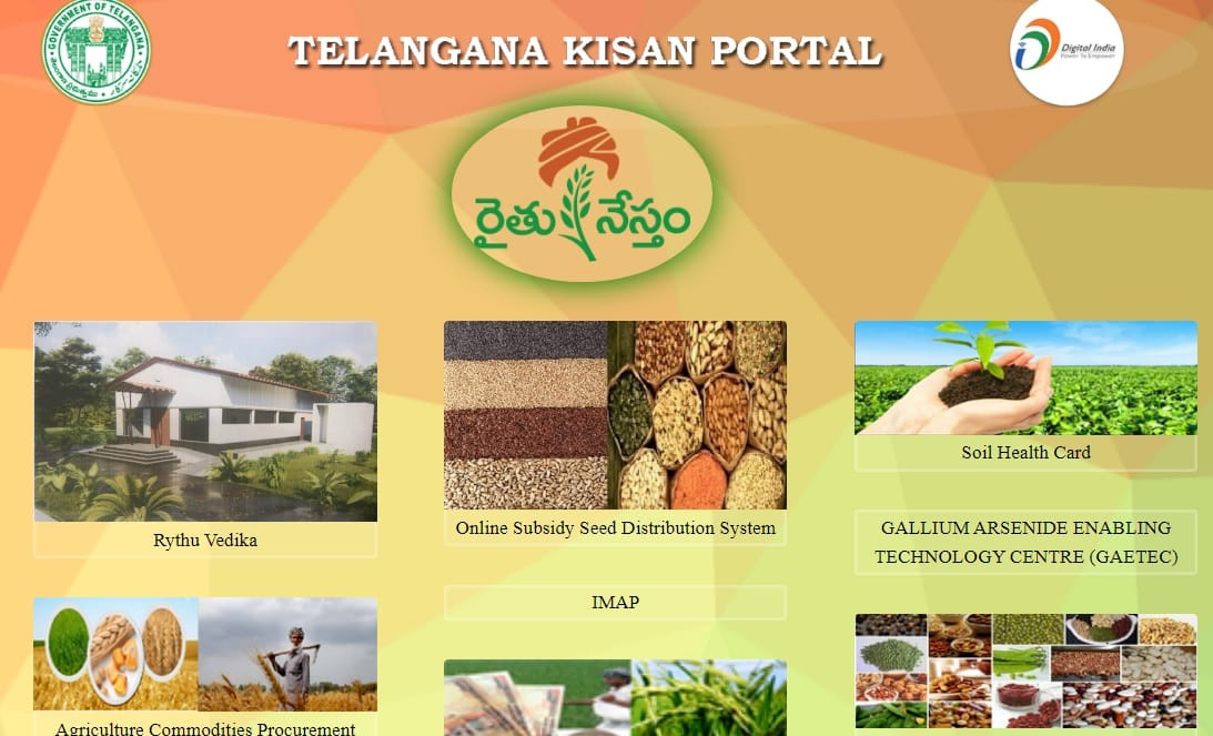 telangana kisan portal