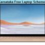karnataka free laptop scheme