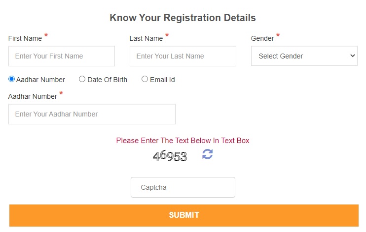 Know Your Registration
