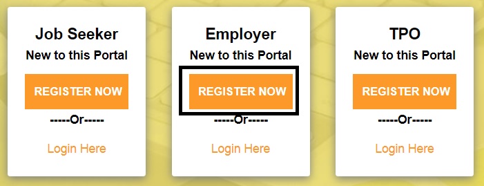Employer New to this Portal – Register Here