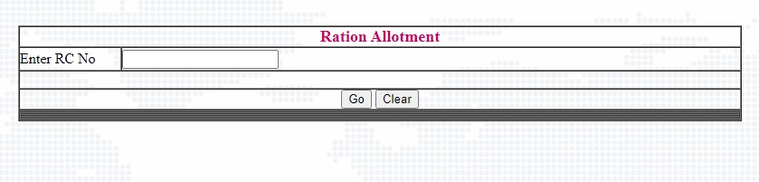 Ration Allotment