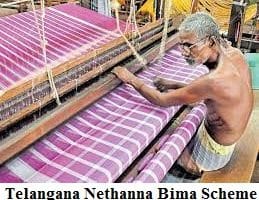 telangana nethanna bima scheme