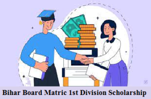 bihar board matric 1st division scholarship 2024 apply online